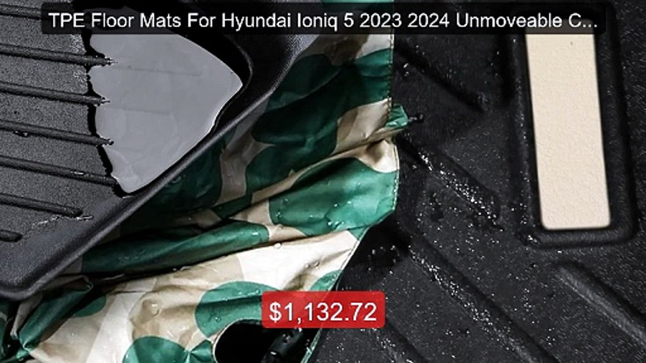 TPE Floor Mats For Hyundai Ioniq 5 2023 2024 Unmoveable Console All... -- Top Rated 2026 | Buy Now!