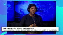 Ticket Misiones | DJ Chappa, 25 años de historia este sábado 8 en La Aventura