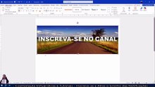 Caixa de Texto COM IMAGEM de FUNDO no Word