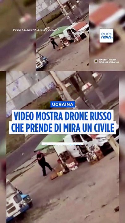 Drone insegue verduraio a Kherson, il video riaccende le polemiche sugli attacchi dei russi ai civili ucraini