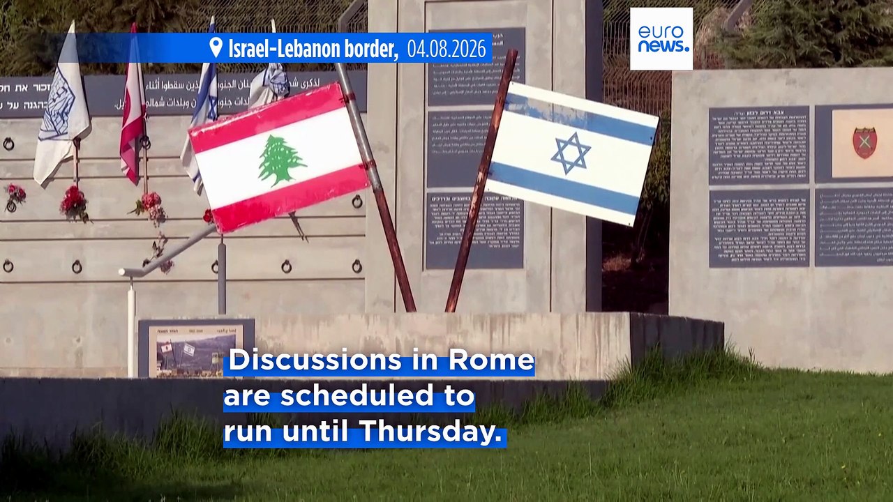Lebanon and Israel hold new round of direct talks in Rome to discuss Hezbollah disarming