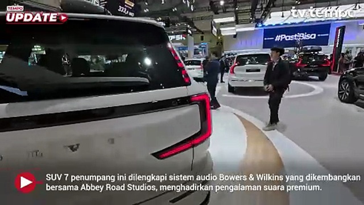 Intip SUV Listrik Canggih Volvo yang Curi Perhatian di GIIAS 2026