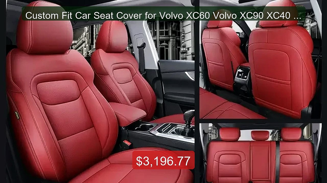 Custom Fit Car Seat Cover for Volvo XC60 Volvo...