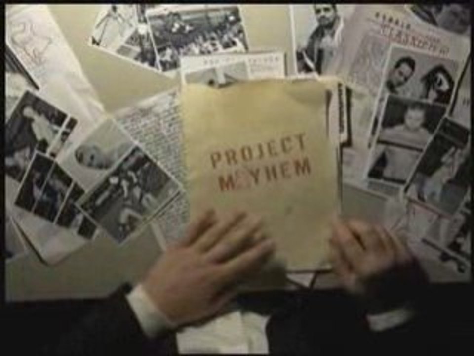 PROJECT MAYHEM DVD tease WEB