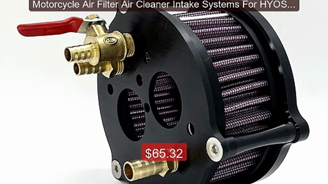 Motorcycle Air Filter Air Cleaner Intake Systems For HYOSUN... -- Top Pick 2026 | Unbeatable Price!