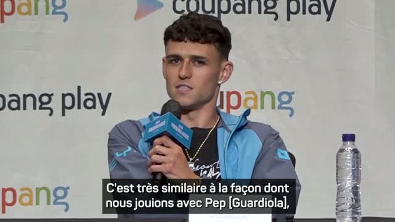 Man. City - Foden explique les similarités et les différences entre Guardiola et Maresca