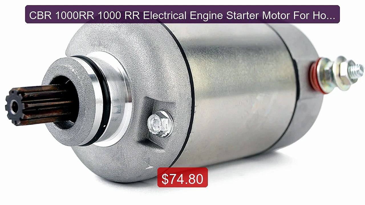 CBR 1000RR 1000 RR Electrical Engine Starter Mo...