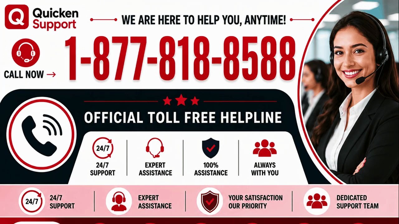 【Quicken® Support】Official Classic Customer Service Number – Live Chat, Email & 247 Help Guide