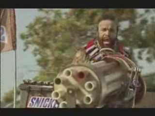 Mr. T says: It's time to run like a REAL man!