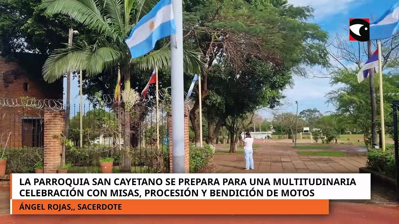 San Cayetano se prepara para una multitudinaria celebración con misas y bendición de motos