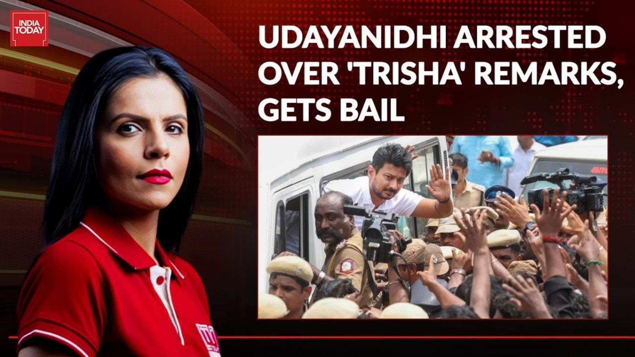 Stalin Jr arrested for Trisha remarks. Is action against him excessive? Panel debates