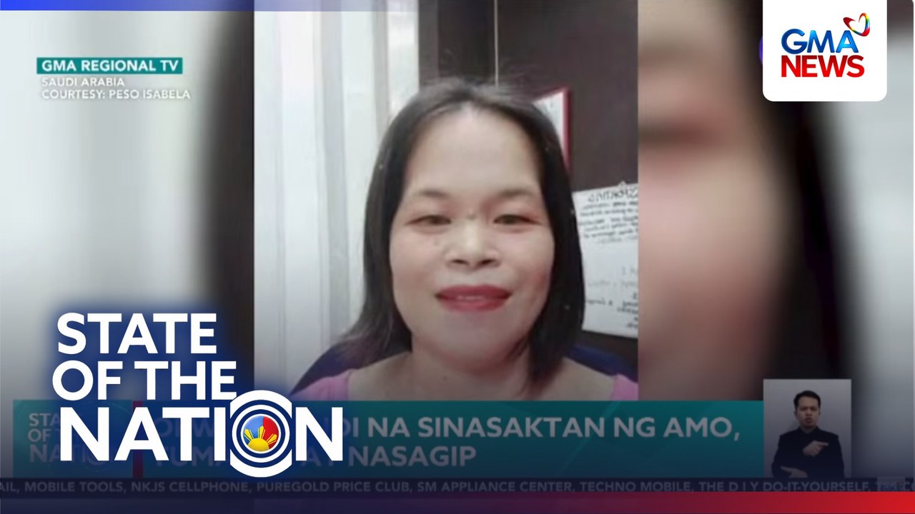 OFW sa Saudi na sinasaktan ng amo, tumakas at nasagip | SONA