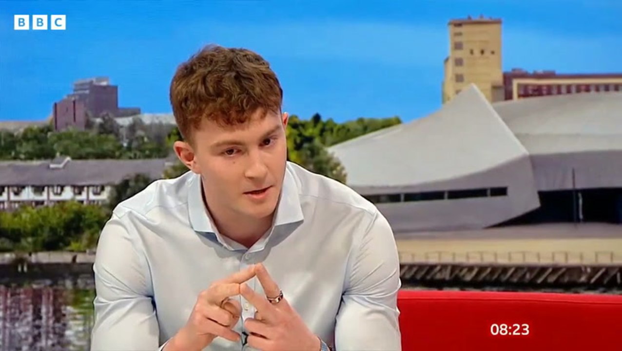 Commonwealth Games swimmer Archie Goodburn breaks down in tears on live TV in plea to Andy Burnham