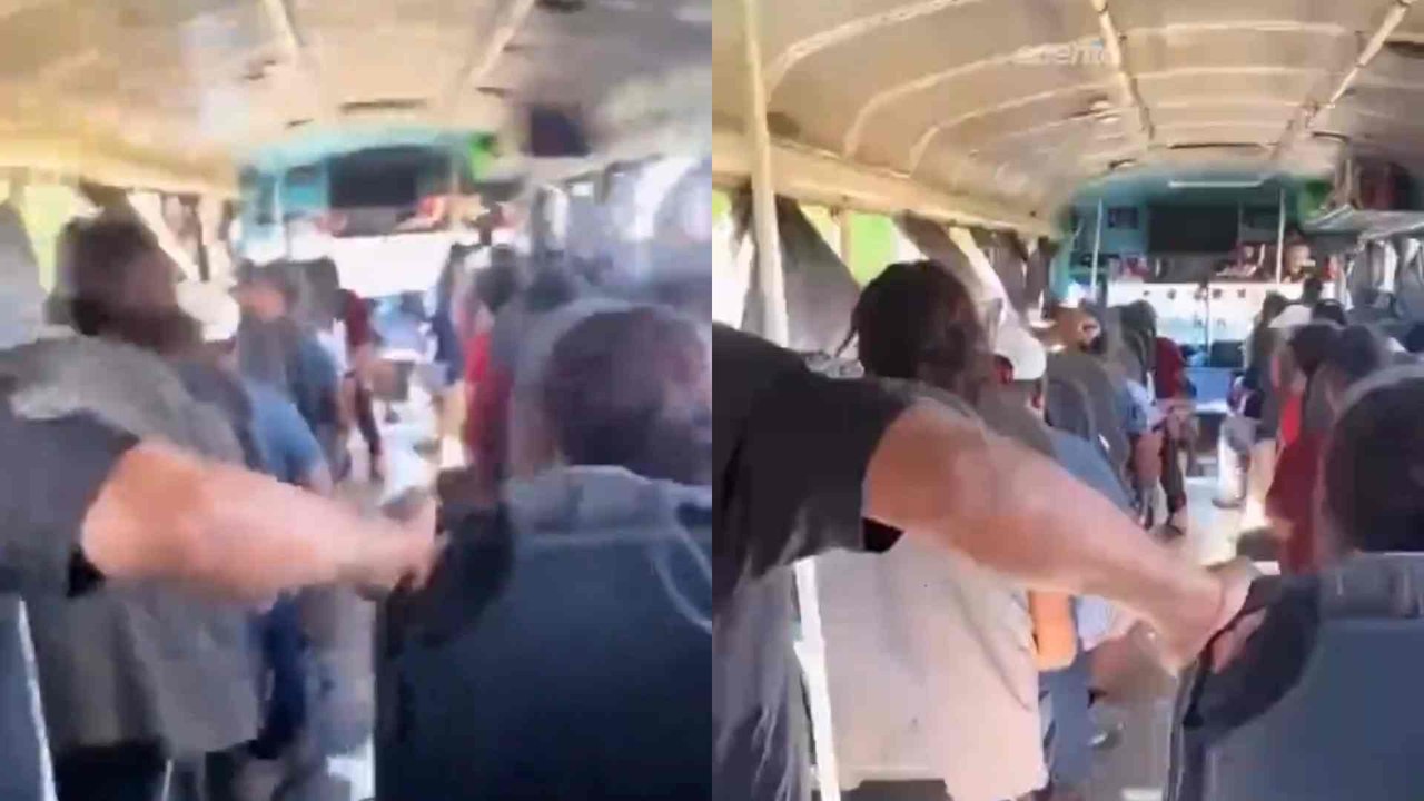 Pasajeros viven momentos de terror por conductor de bus que manejaba a exceso de velocidad