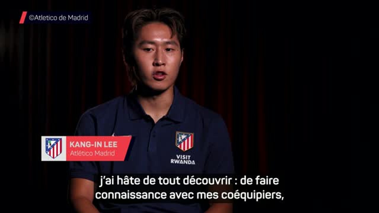 Atlético - Les premiers mots de Kang-in Lee : “Très heureux de rejoindre ce grand club”