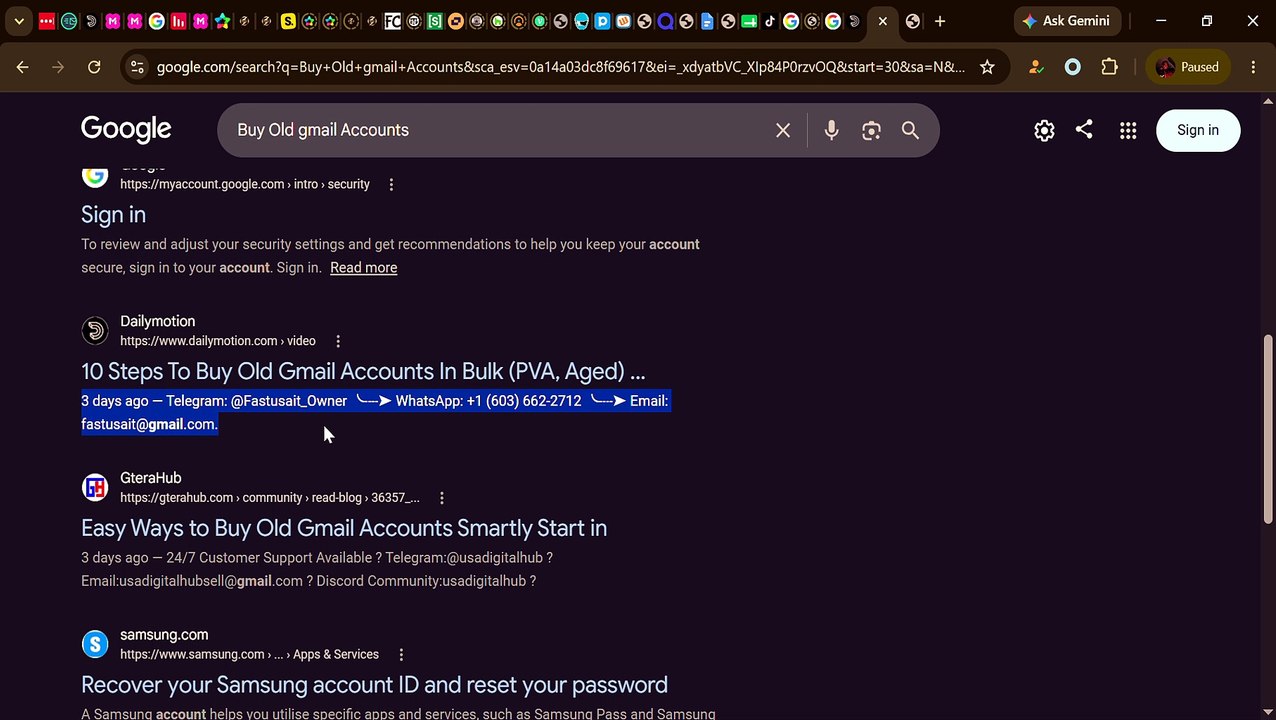 The 10 Sites Guide to Buying Old Yahoo Accounts