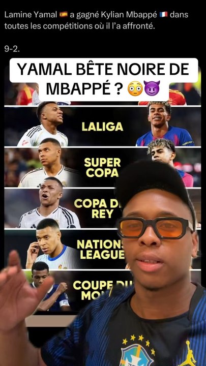YAMAL BÊTE NOIRE DE KYLIAN MBAPPÉ ?