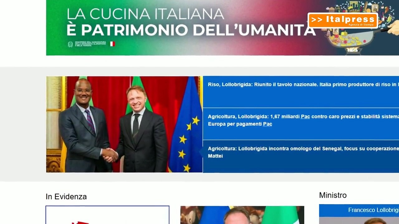 Agricoltura, Italia e Senegal rafforzano il partenariato