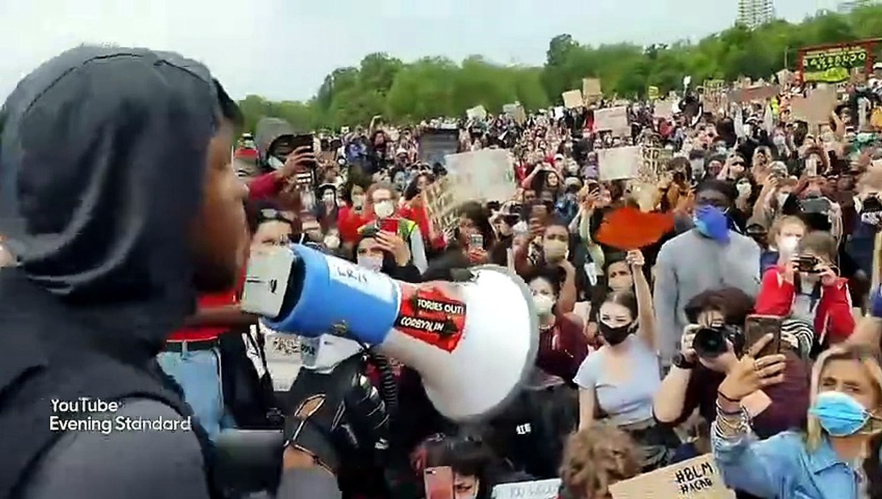 John Boyega Delivers Speech at Black Lives Matter Protest in London | THR News [Full Movie]