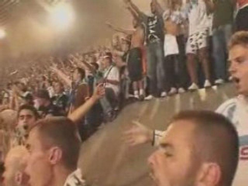 PSG 1-3 OM 10_09_2006 Avec les supporters de Marseille