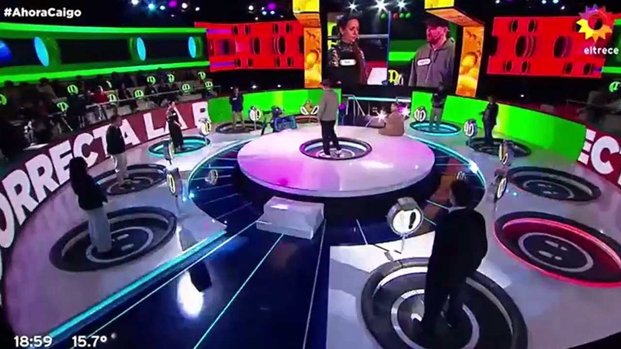 El emotivo abrazo de Darío Barassi con una participante en Ahora Caigo: "Lo veía mi papá"