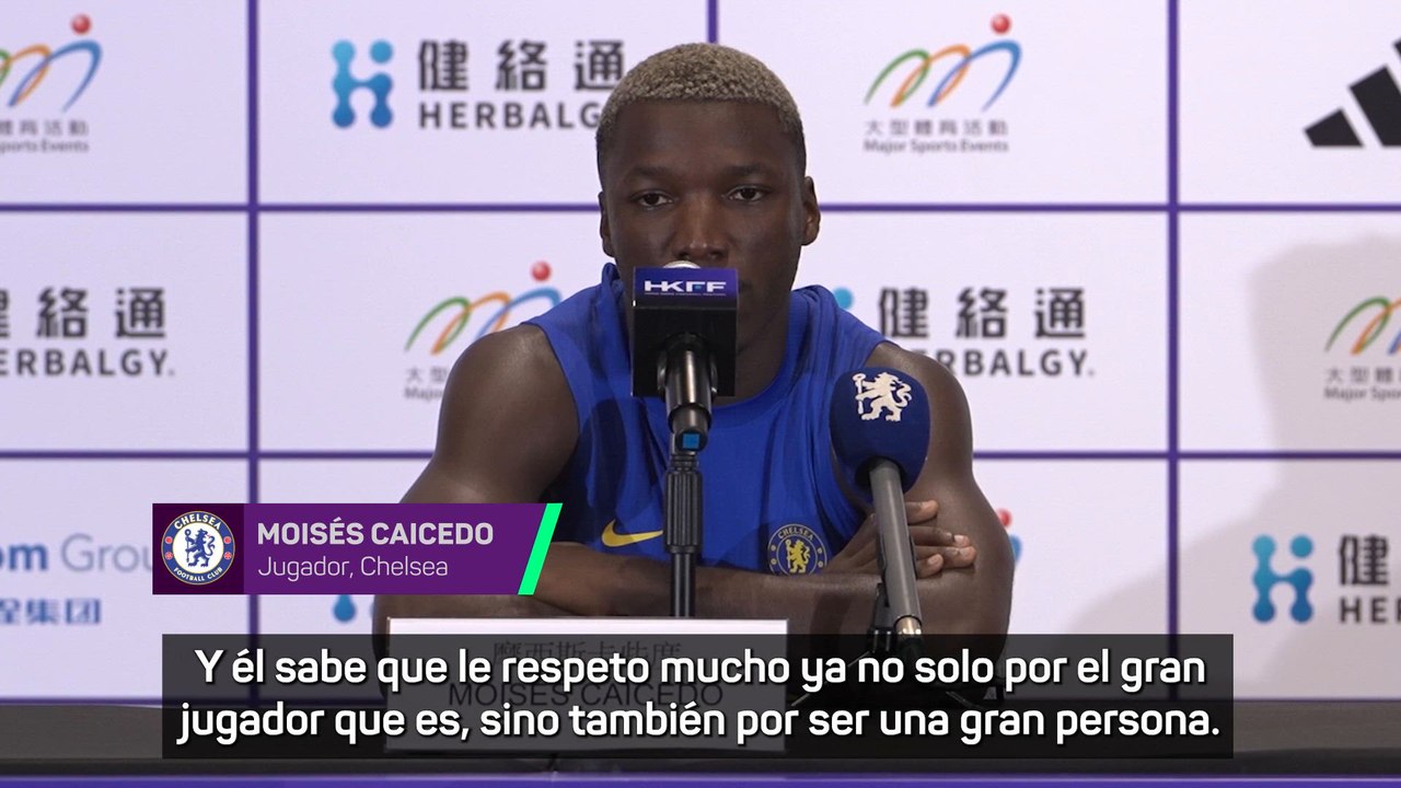 Caicedo: "Me encanta Enzo, ojalá se quede"