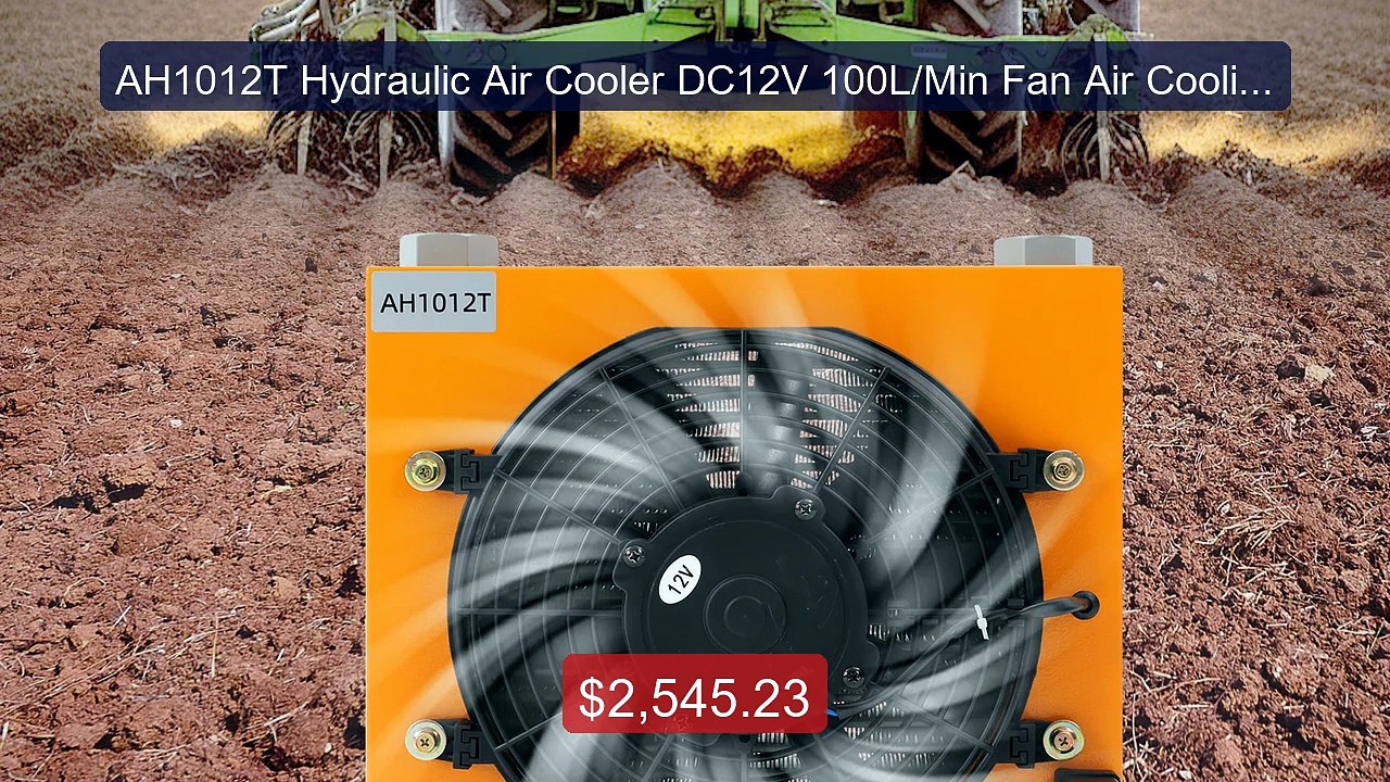 AH1012T Hydraulic Air Cooler DC12V 100L/Min Fan Air Cooling Oil Rad... -- Top Rated 2026 | Buy Now!