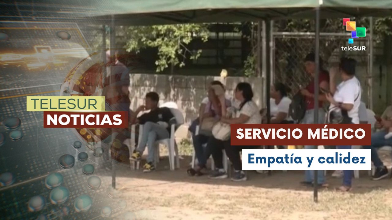 Médicos de Barbados prestan servicio en el hospital de campaña en Guarenas