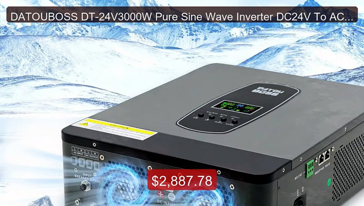 DATOUBOSS DT-24V3000W Pure Sine Wave Inverter DC24V To AC220V ... -- Best Buy 2026 | Great Quality!