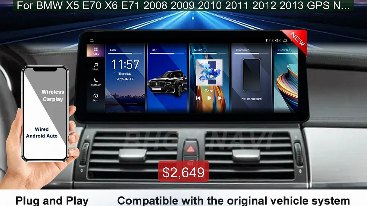For BMW X5 E70 X6 E71 2008 2009 2010 2011 2012...