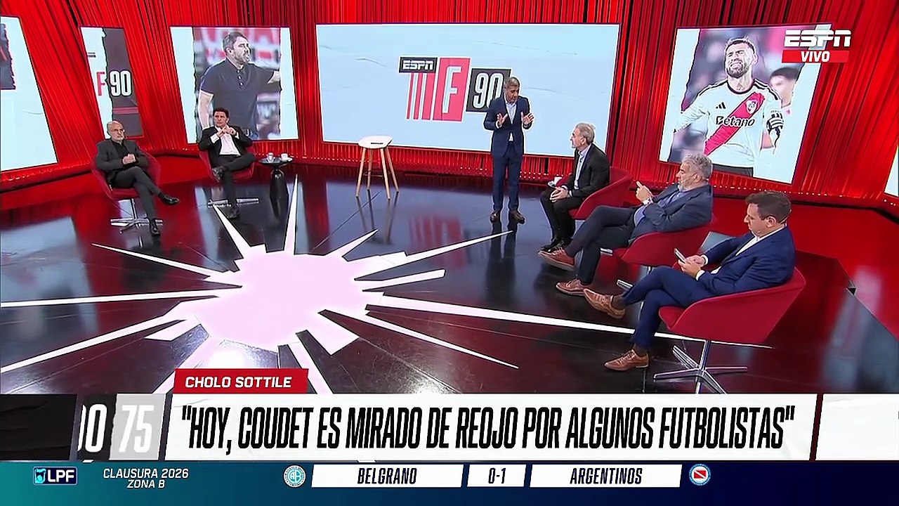 RUGGERI CONTRA COUDET Y LOS COLGADOS EN RIVER