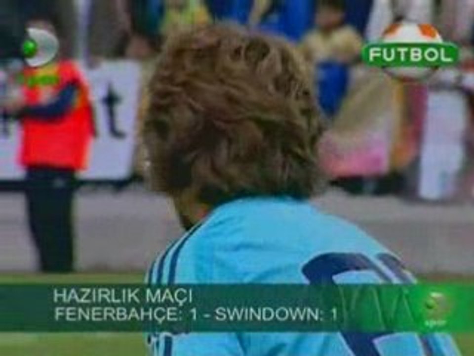 Fenerbahçe - swindon town_1-1_goller