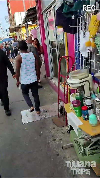 A quick look down Primera Street Tijuana!
