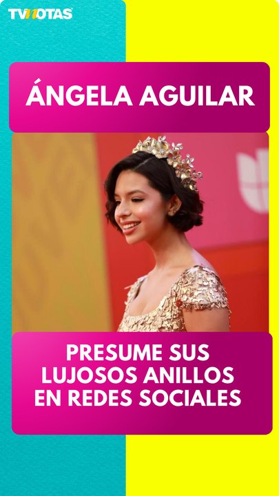 Ángela Aguilar, esposa de Christian Nodal, presume sus lujosos anillos