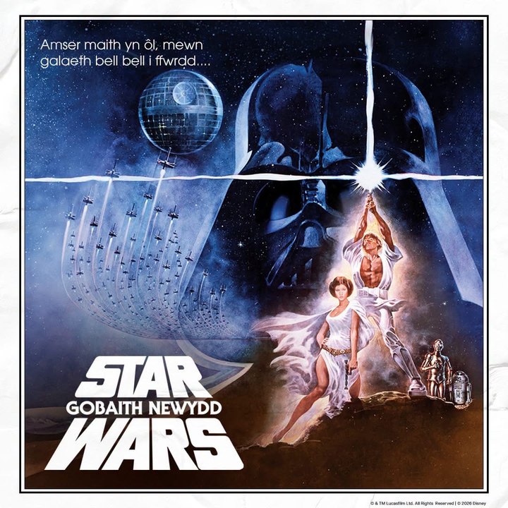 Star Wars: A New Hope to be dubbed in Welsh for 50th anniversary!