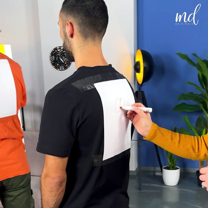 Nailed it with the back-drawing challenge! 😯
