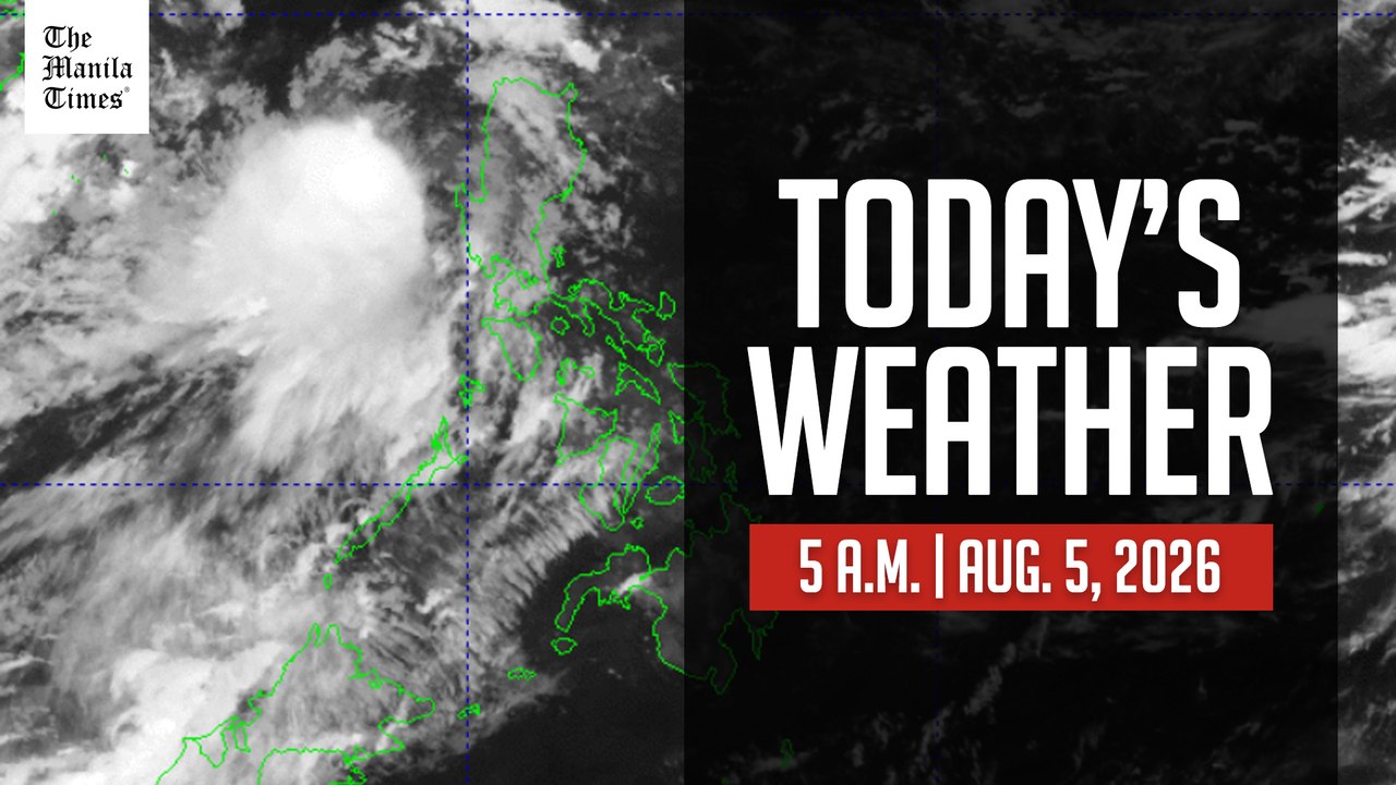 Today's Weather, 5 A.M. | Aug. 5, 2026