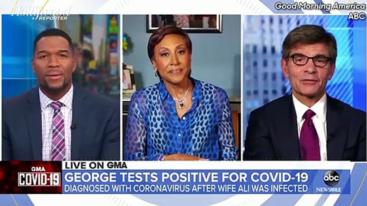 'GMA' Anchor George Stephanopoulos Reveals He Tested Positive for Coronavirus | THR News [Full Movie]