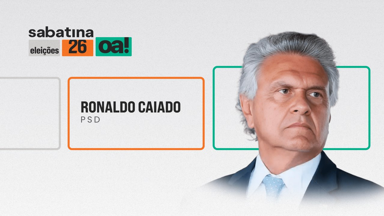 Sabatina OA!/G4: Ronaldo Caiado | O Antagonista - Eleições 2026