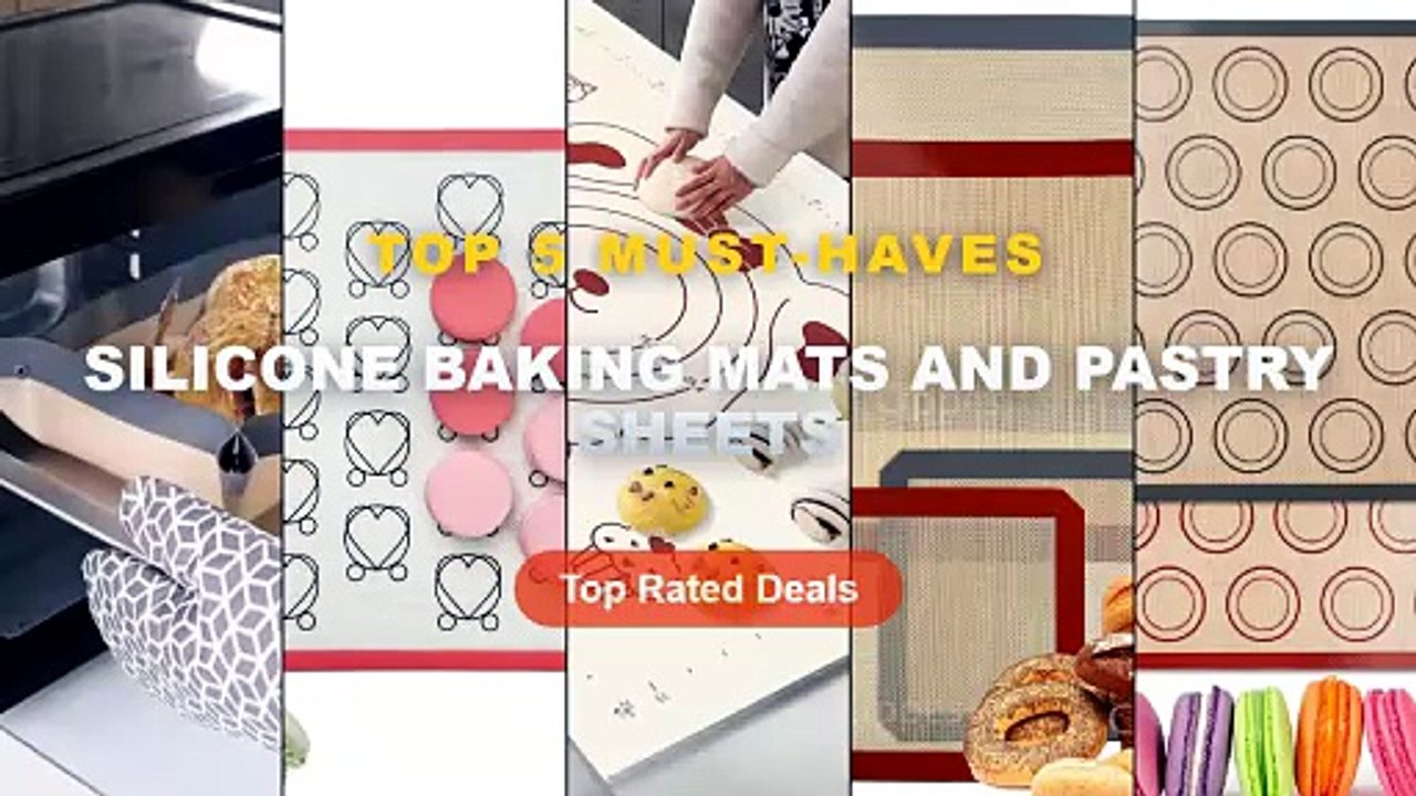 Don't Buy Silicone Baking Mats And Pastry Sheet...