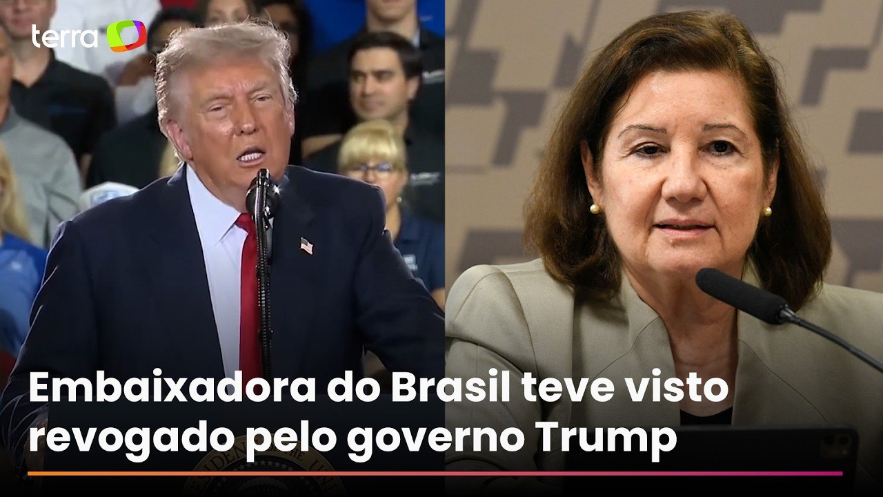 Governo Trump revoga visto de embaixadora do Brasil nos EUA; veja a justificativa