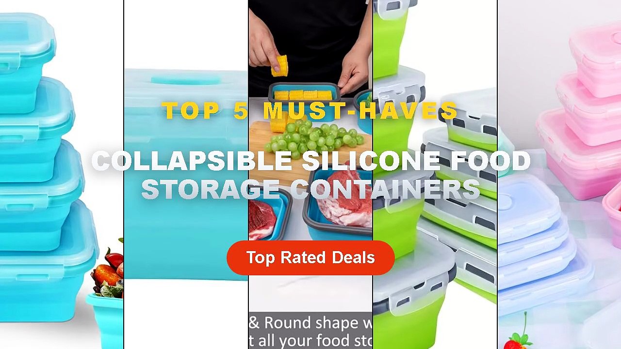 Ultimate Guide to the Best Collapsible Silicone Food Storage Containers