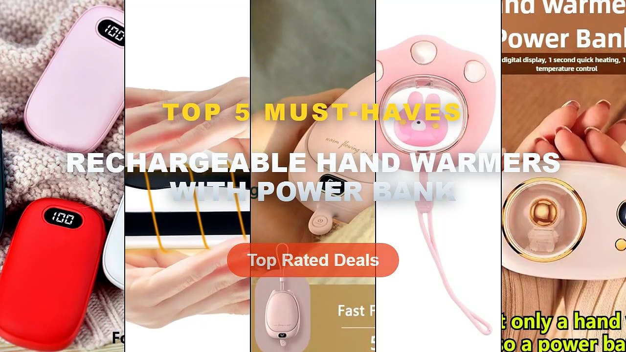 Top 5 Best Rechargeable Hand Warmers With Power Bank (Must Have!)