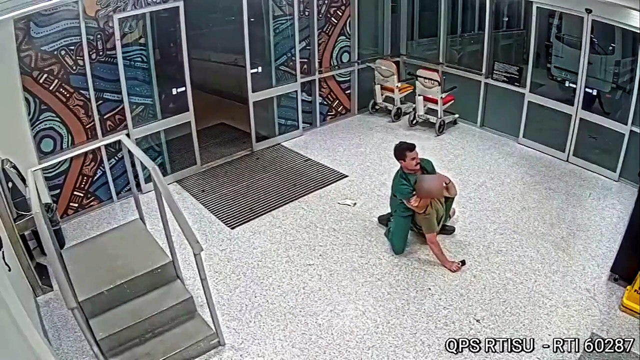 Moment Jiu Jitsu-Trained Nurse Takes Down Aggressive Patient
