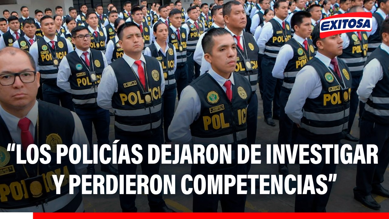 Policía ha perdido capacidades de investigación, según Cluber Aliaga: “Culpa de los malos gobiernos”