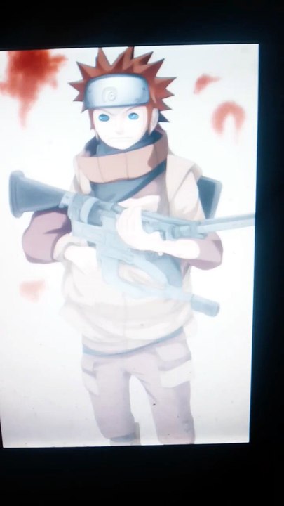 Pain assustado Naruto magrelo