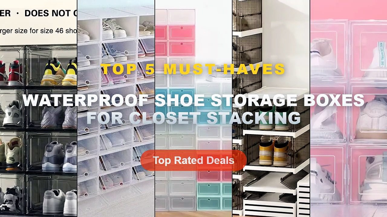 Why Everyone Is Buying Waterproof Shoe Storage...