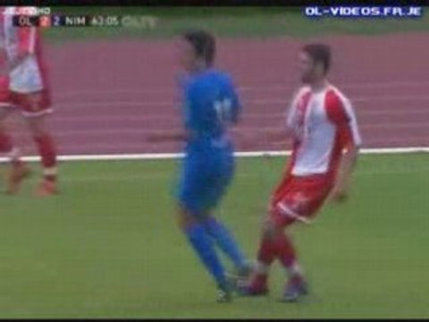 Résumé Lyon - Nîmes match amical 12-07-08