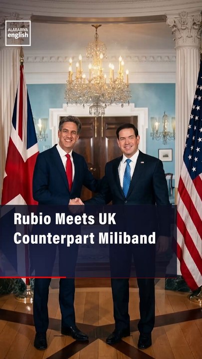 Rubio Meets UK Counterpart Miliband
