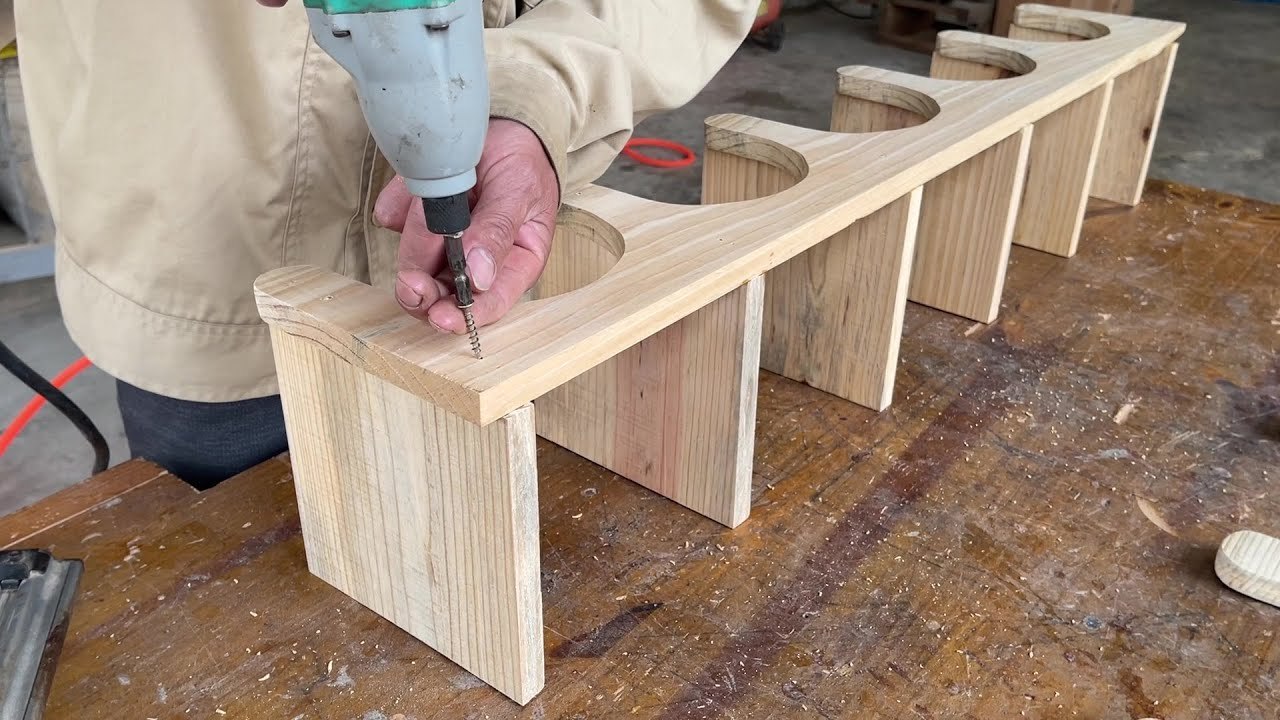 Easy Woodworking Project - Unique Wooden Shelf Furniture Plans for Your Home